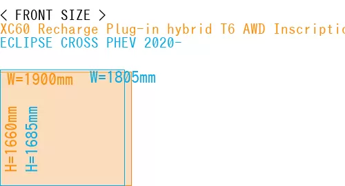 #XC60 Recharge Plug-in hybrid T6 AWD Inscription 2022- + ECLIPSE CROSS PHEV 2020-